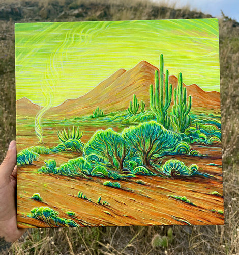 12”x12” Acrylic on Canvas.