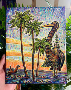10”x8” Acrylic on Canvas