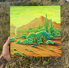 Load image into Gallery viewer, 12”x12” Acrylic on Canvas.