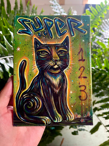 7”x5” Acrylic on Canvas.