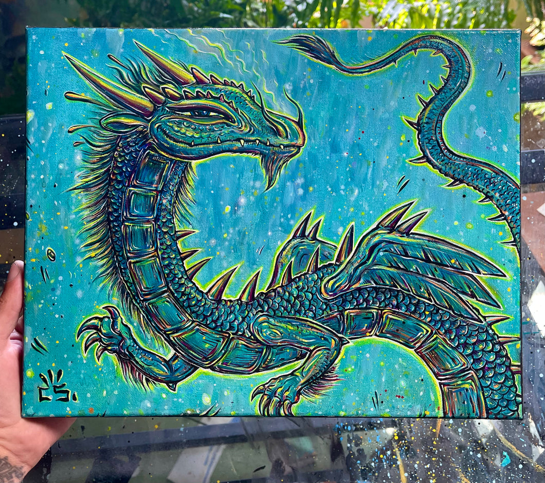 14”x11” Acrylic on Canvas.