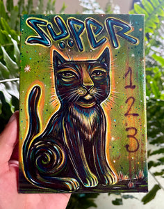 7”x5” Acrylic on Canvas.