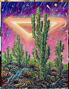 14”x11” Acrylic on Canvas.